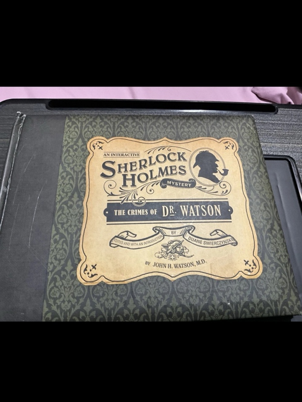 Interactive Sherlock Holmes Mystery -The crimes of Dr. Watson